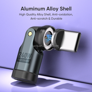 Greenport T4 Loại C Adapter | 9pin 180 + 360 xoay USBC để USBC điện thoại máy tính xách tay sạc dữ liệu chuyển đổi - Product Image 5