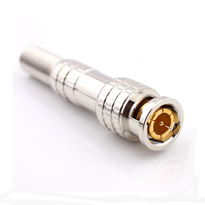 BNC Connector Male Connector Solderless Tape Screw RG59 Coaxial for CCTV <b>Camera</b> - Product Image 1