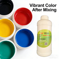 Peintures murales qui ne s'estompent jamais, pâte colorante à base d'eau ultra-concentrée pour la teinture de la peinture au latex, la teinture du ciment
