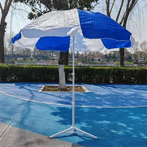 China Supplier Outdoor Umbrellas Big Size Garden Waterproof Sun Umbrella Beach Custom Printing Umbrella Outdoor For Restaurant