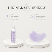 Kit de soin des yeux pour réduire les rides, les poches, les cernes et les rides sous les yeux, produits de soin de la peau coréens pour salons de beauté, masque pour les yeux au collagène