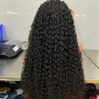 Perruque bouclée 13*4 Pissy Curly, couleur vin brésilien, ondulée, pré-épilée, sans colle, en cheveux humains, prix d'usine, vente chaude