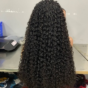 Hot Selling Factory Price 13*4 Pissy Curly <b>Wig</b> Brazilian Wine Colour Wave Virgin PrePlucked Glueless <b>Wig</b> <b>Human</b> Hair <b>Wig</b> - Product Image 2