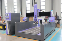 Haute axe Z 9kw broche rotative 180 degrés grand routeur CNC 4 axes pour la gravure de coupe de moule en mousse EPS