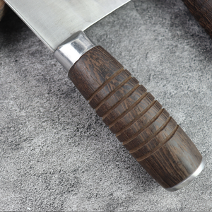 Couteau à hacher les os en acier inoxydable Couteau à <span class=keywords><strong>hache</strong></span> d'abattage Couteau à os robuste Couperet à viande - Product Image 4