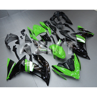 Pour Kawasaki Ninja650 EX650 ER6F 2017-2019 ER-6F Kit de carénage de moto en ABS injecté, carénages personnalisés K0617-101a