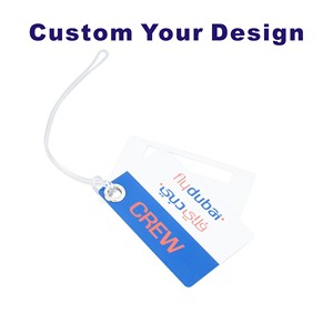 <b>Custom</b> Luggage Tag Travel Information ID Card Travel Suitcase Tag for Promotional Gifts - Product Image 2