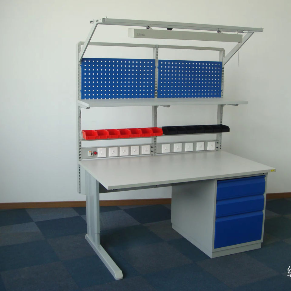 ESD Workstation Lab Antistatic ESD Workbenches for Electronics Factory ...