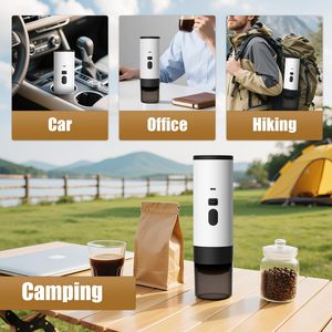 Nueva Cafetera Espresso Autocalentable, Batería de 7800 mAh, Cafetera Eléctrica Portátil para Regalos | Vehículo Compacto para Viajes, Autocaravanas u Oficina - Product Image 5