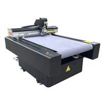 Cortadora Automática de Tela Tejida 2025, Máquina de Corte de Prendas con PLC y Servomotor, Mesa de Corte Personalizable