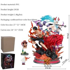 <span class=keywords><strong>Yamato</strong></span> Ace Ones 29cm PVC modelo de juguete de dibujos animados de buena calidad para una pieza figura de acción con caja de Color para decoración nuevo - Product Image 2