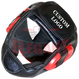 2024 Custom Logo <b>Head</b> Guard Boxing Guard for Fighting <b>Training</b> Genuine Leather <b>Head</b> Guard - Product Image 3