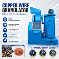 Machine de recyclage de fil de cuivre pour le fil de bobinage de moteur et le fil de transformateur