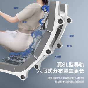 YH-686 <b>Smart</b> Massage Chair 4D Robotic Hand SL Rail PU Leather Full Body Massage Home Electric Automatic - Product Image 2