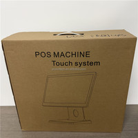 Sistema POS Completo WUXIN con Pantalla Táctil, Caja Registradora de Doble Pantalla, Cajón de Efectivo, CPU I5, Windows