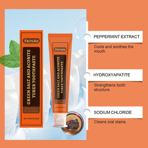 <span class=keywords><strong>Pasta</strong></span> Dentifricia al Sale Minerale 100g a Marchio Privato Arricchita con Idrossiapatite per un Aspetto Naturale e Pulito - Product Image 3