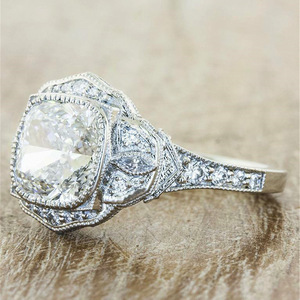 Anello di cristallo per donna, stile street, elegante, per feste e uso quotidiano, accessori moda - Product Image 2