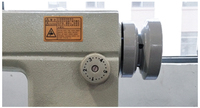 Machine à coudre à point droit à grande vitesse à aiguille simple à pied marcheur HK-6150 pour usage industriel