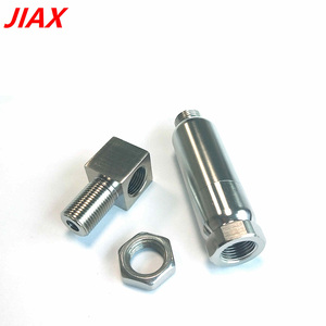 Cnc Turning Part 90 Degrees <b>Mini</b> Catalytic Converter Catalytic Exhaust Gas Exhaust Catalyst Rear Oxygen Sensor Check Engine - Product Image 4
