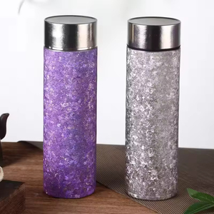 <b>Large</b> Capacity 500ml Pure Titanium Double Vacuum Insulated Cup Tea Separation Portable Stainless Steel Tumbler - Product Image 3