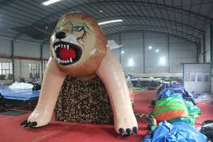 WINSUN <b>Inflatable</b> Tent Lion Head-Style <b>Inflatable</b> Tent Air Tent - Product Image 5