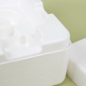 Boîtes avec couvercle et base 100% recyclables, boîte en pulpe moulée, emballage compostable et durable - Product Image 4