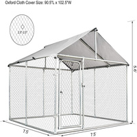 Grand chenil extérieur pour chien/maison robuste pour chien