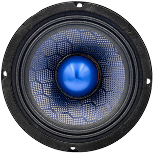 Thiết kế mới cao cấp 600W rắn sợi carbon hình nón màu xanh nhôm Bullet 6.5 inch loa tầm trung cho hệ thống âm thanh xe hơi - Product Image 3