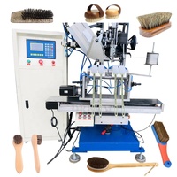 Máquina para fabricar cepillos de alambre y cepillos de tela, máquina de 5 ejes para fabricar cepillos de cerdas