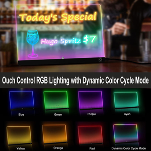 Led bảng tin với đầy màu sắc bút bảng vẽ với khung Acrylic bảng tin - Product Image 3