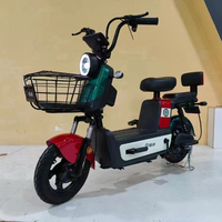 Vélo électrique pour adultes à une seule vitesse 48V avec une autonomie de 60 kilomètres, moteur sans balais, adapté à une utilisation urbaine et de loisirs