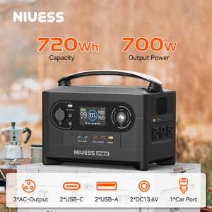 เครื่องกำเนิดไฟฟ้าพลังงานแสงอาทิตย์แบบพกพา 110V 220V แบตเตอรี่ลิเธียมไอออน สำหรับใช้งานนอกระบบ 1000W 1500W 2000W 5000W สถานีไฟฟ้าพกพา - Product Image 5