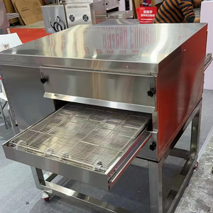 Four à <span class=keywords><strong>pizza</strong></span> électrique commercial de 12 pouces, à bande transporteuse, design compact, 6500W, garantie d'un an, prix d'usine - Product Image 1