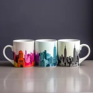 New York City souvenir mug NYC skyline ceramic cup