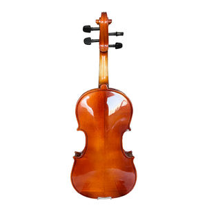 Violon en bois massif à prix abordable, très demandé, pour débutant, finition brillante rouge-brun, modèle GVT10 - Product Image 3