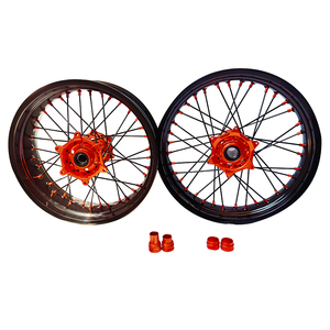 Juego de Llantas y Rines Supermoto de 17 de Alto Rendimiento para <span class=keywords><strong>KTM</strong></span> 125 250 450 530cc EXC SXF 2003-2023 - Product Image 4