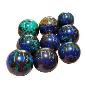 Bolas de <span class=keywords><strong>azurita</strong></span>, esferas naturales de <span class=keywords><strong>malaquita</strong></span> y <span class=keywords><strong>azurita</strong></span>, esferas pequeñas de <span class=keywords><strong>azurita</strong></span> - Product Image 1