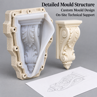 Moule décoratif en résine Tietuo + noyau en silicone PU C294-G1 – Partenaire de moules haute précision à long terme avec support technique