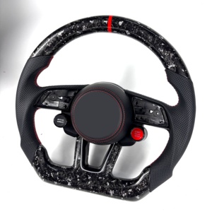 Volant <span class=keywords><strong>Audi</strong></span> 100% compatible pour C8 B9 C7 S6 C7.5 S7 RS6 TT A6 A7 RS7 R8 <span class=keywords><strong>Prix</strong></span> de gros - Product Image 2