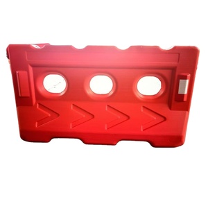 Bán buôn Hot HDPE chất liệu chống UV nhựa đường tạm thời nước đầy giao thông hàng rào giao thông rào cản giao thông - Product Image 1