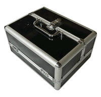 Valise de transport rigide Everest en aluminium verrouillable avec poignée et logo personnalisé
