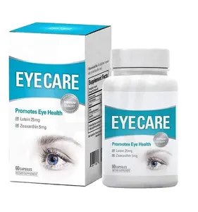 도매업자 OEM 규정식 보충교재 눈 복합물 Lutein 월귤나무속 & Zeaxanthin 눈 배려를 위한 눈 건강 캡슐을 승진시키십시오