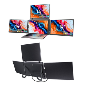 Écran triple USB C S780Pro pour ordinateur portable 14 pouces, sRGB 100% IPS grand écran portable, vente directe d'usine et vente chaude - Product Image 1