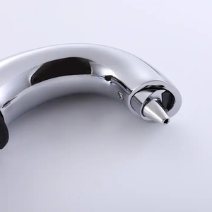 1L เครื่องจ่ายสบู่แบบเซ็นเซอร์ก๊อกน้ำอัตโนมัติแบบไม่ต้องสัมผัสทำจากทองเหลืองโครเมี่ยม - Product Image 3