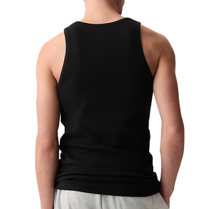Camiseta sin Mangas para Hombre de Algodón Puro OEM, Logotipo Personalizado, Camiseta de Alta Calidad - Product Image 5