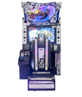Machine d'arcade de course, lettre Nitial D5/lettre initiale 8, machine de jeu de conduite d'arcade pour adultes à pièces