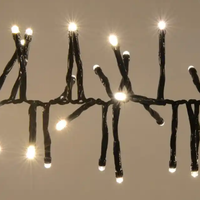 LED açık parti ışıkları küme zinciri led dize ışık tatil aydınlatma