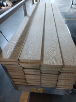 WPC — plancher composite en plastique gaufré 3D, antidérapant, pour jardin et extérieur