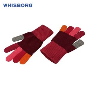 ถุงมือปั่นจักรยานสำหรับเด็กผู้ชายถุงมือผ้าฝ้ายถักสำหรับเล่นสกีกลางแจ้งใช้ได้ทุกวัน - Product Image 2