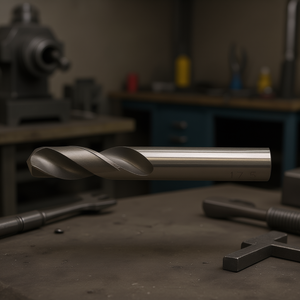 Broca helicoidal HSS de 1.7 mm y 34 mm de longitud para perforación de metal - Product Image 3